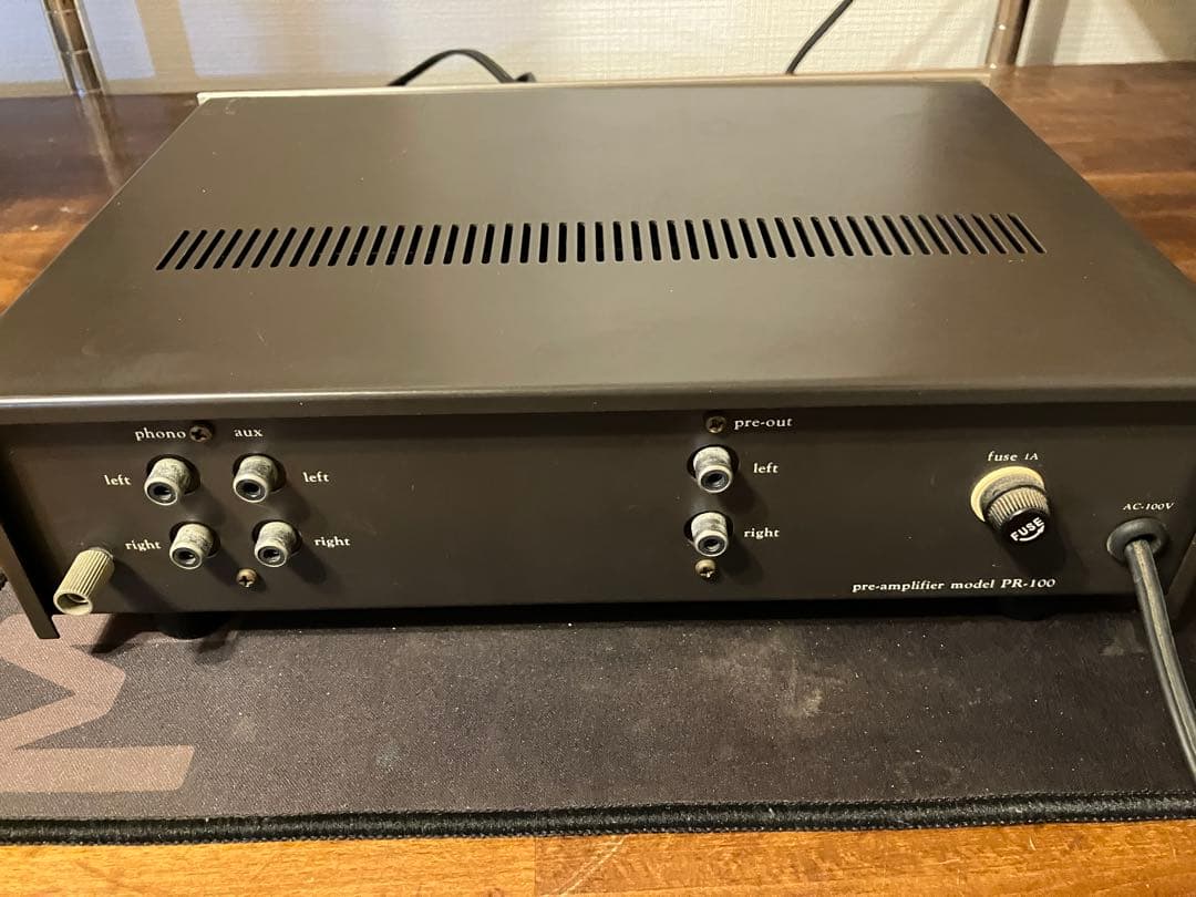 三栄無線　真空管プリアンプ PR-100