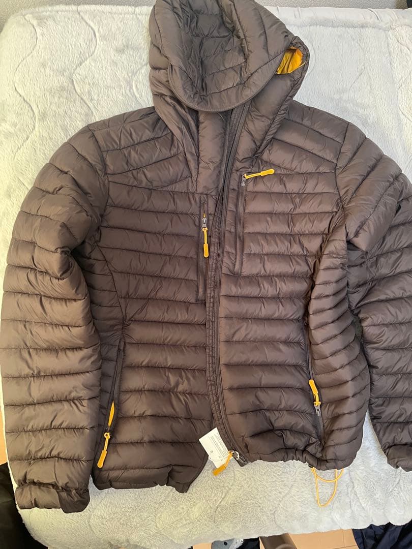 LEIRE エッセンシャルフードバーコロイトダウンジャケット M チャコール