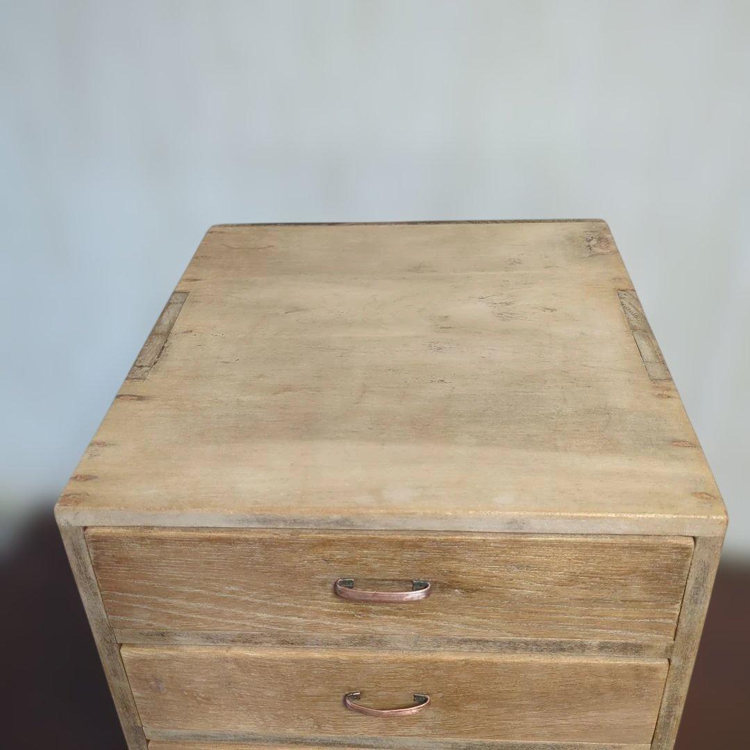 古道具アンティーク5段小引き出し