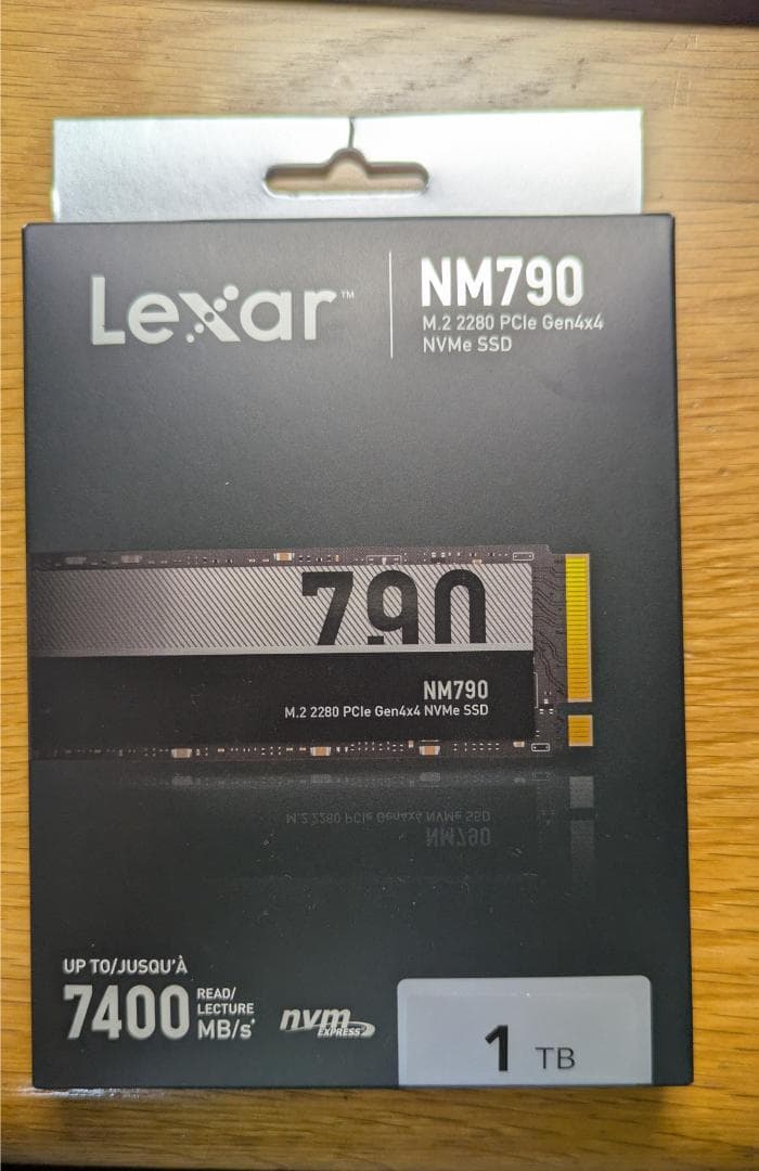 内蔵型SSD Lexar NM790 1TB NVMe SSD