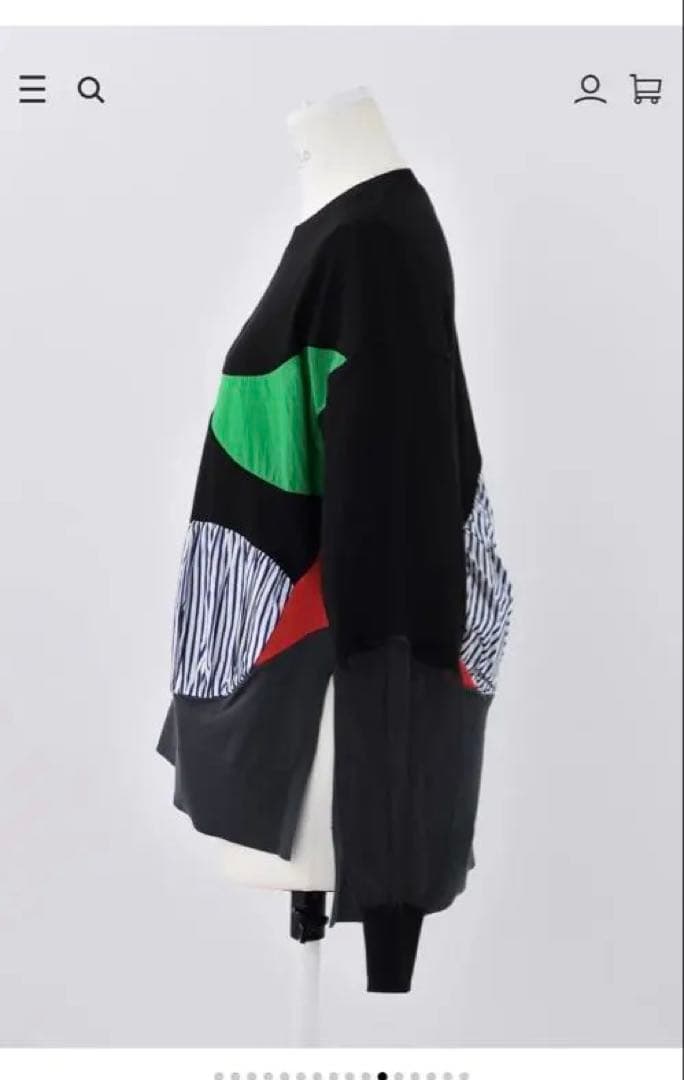 専用です！ 即完売品　新品訳ありエンフォルドCOLOR MIX PULLOVER