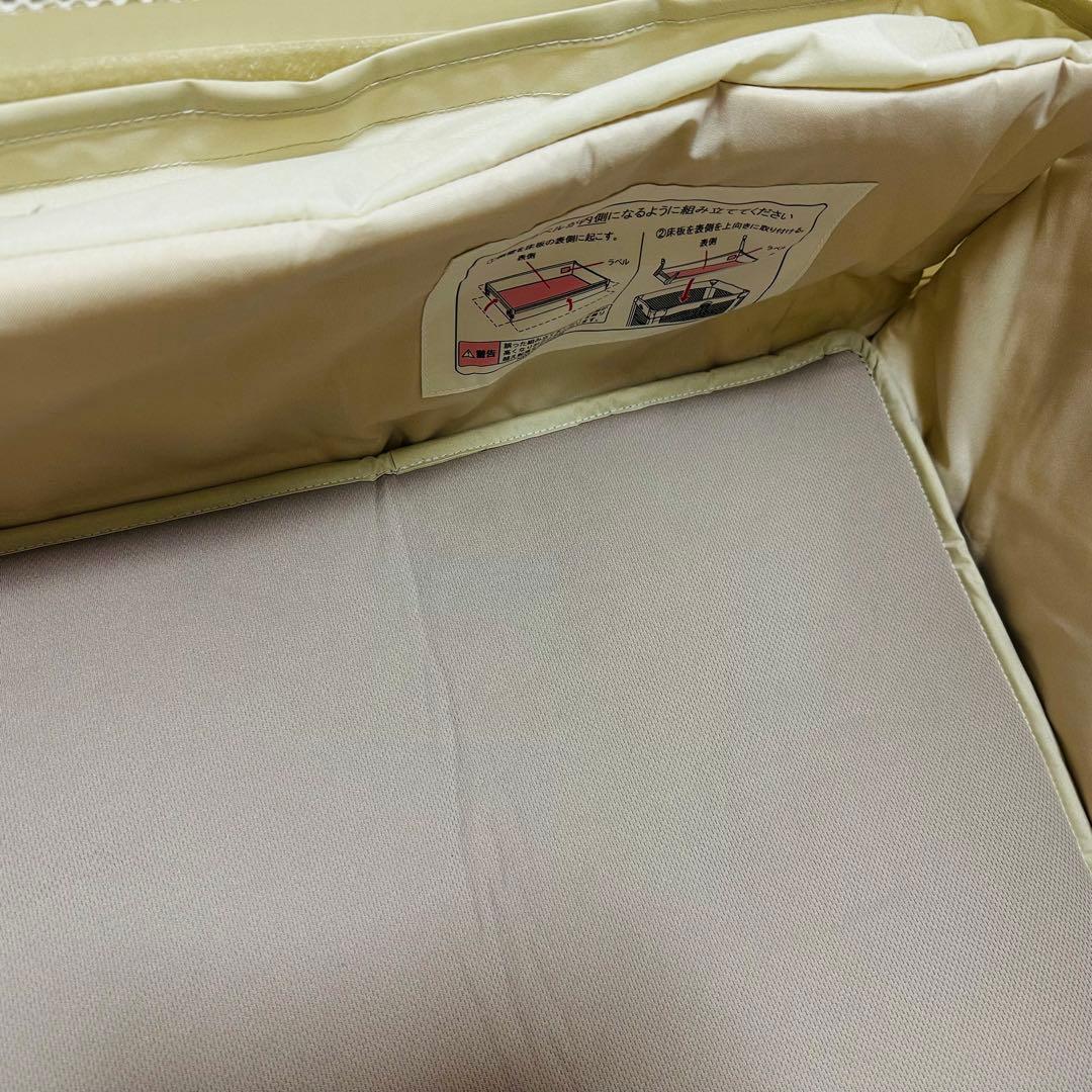 アップリカ ココネルエアープラス 66044 ベビーベッド シュークリーム