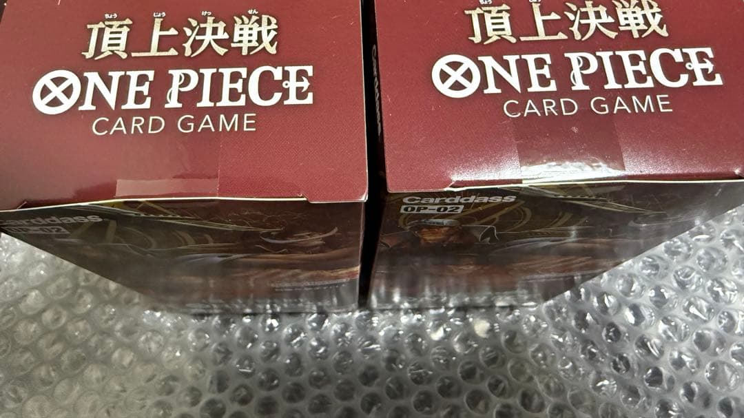 ONEPIECE カードゲーム 頂上決戦 BOX 新品未開封 テープ付き box