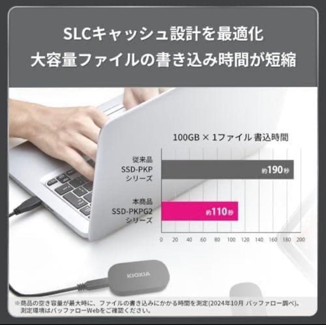 KIOXIA ポータブルSSD 1TB [新品未開封]