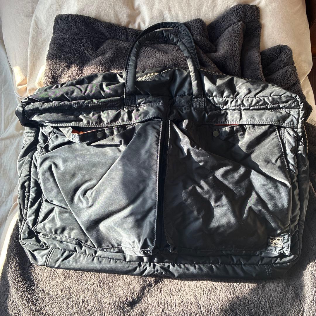 美品✨　ポーター　2way ボストン　バッグ　ショルダー　XL　　タンカー　ジム