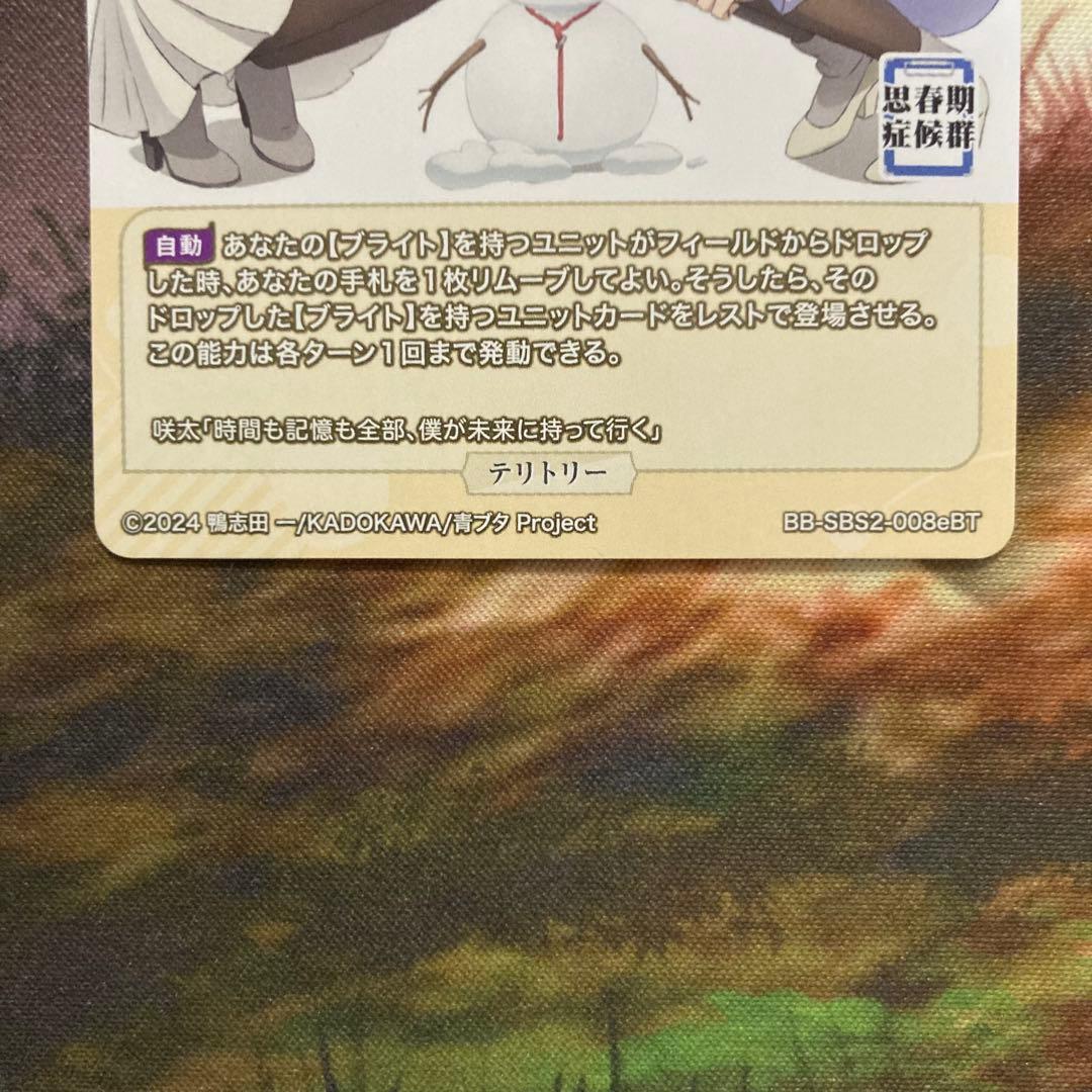 ビルディバイド 青春ブタ野郎 BT 牧之原翔子