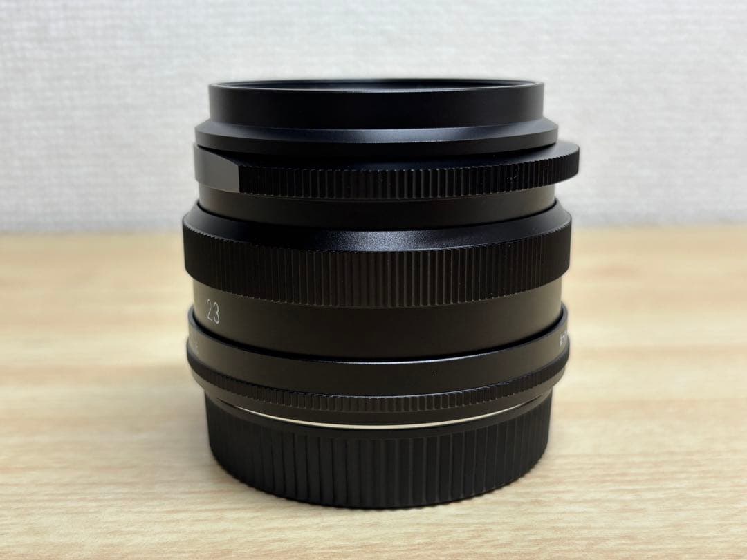 ホクトレンダー NOKTON 23mm F1.2 Xマウント フィルター付き