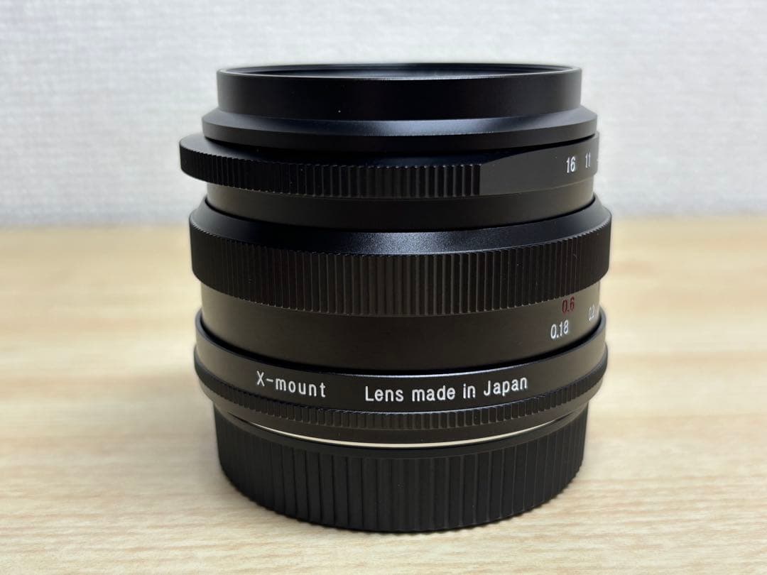 ホクトレンダー NOKTON 23mm F1.2 Xマウント フィルター付き