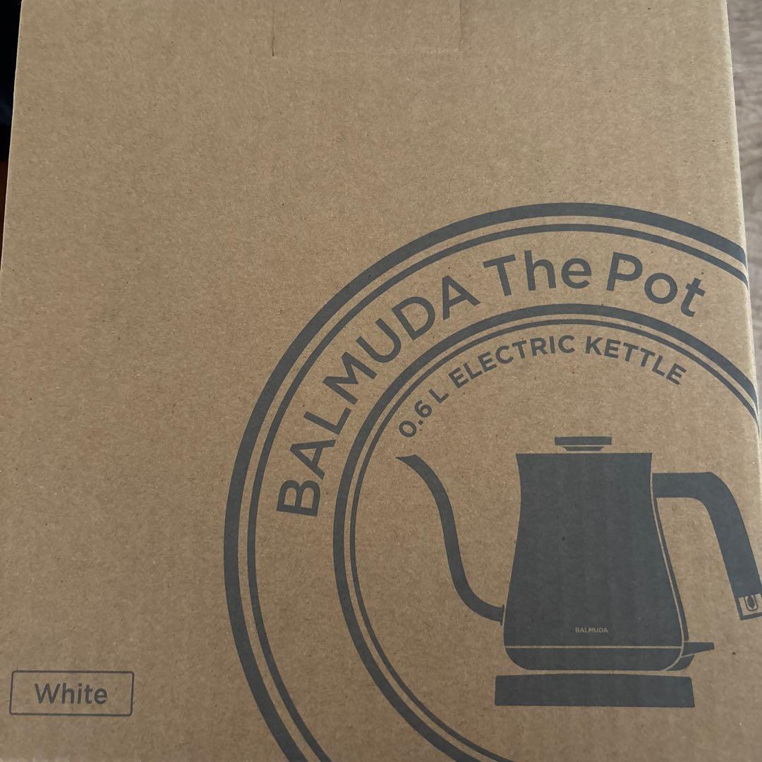 BALMUDA The Pot ホワイト　お値下げ中