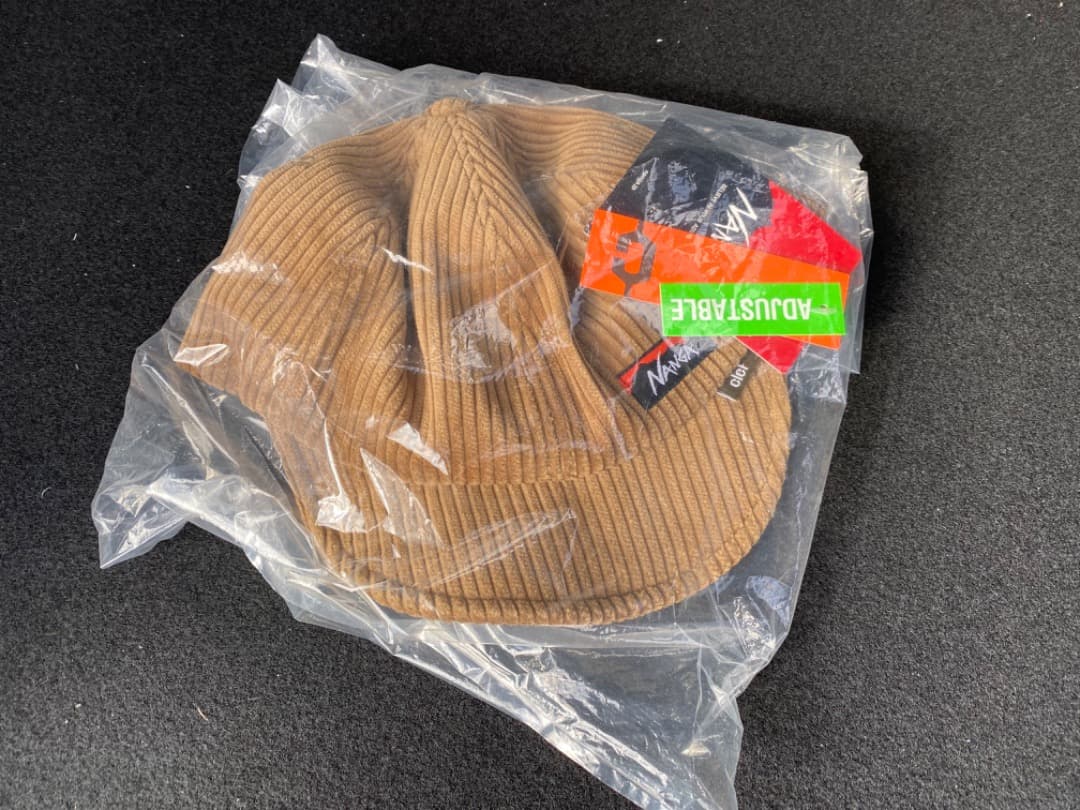 NANGA ×clef コーデュロイキャップ【未使用　タグ付き】