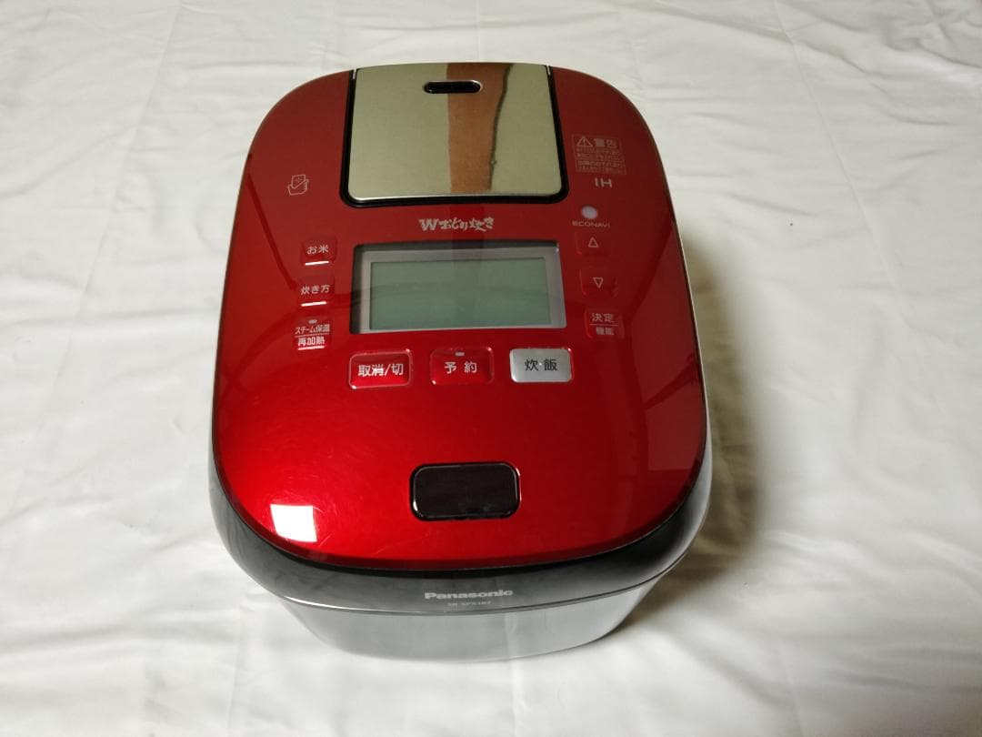 Panasonic IHジャー炊飯器 SR-SPX187 ルージュブラック