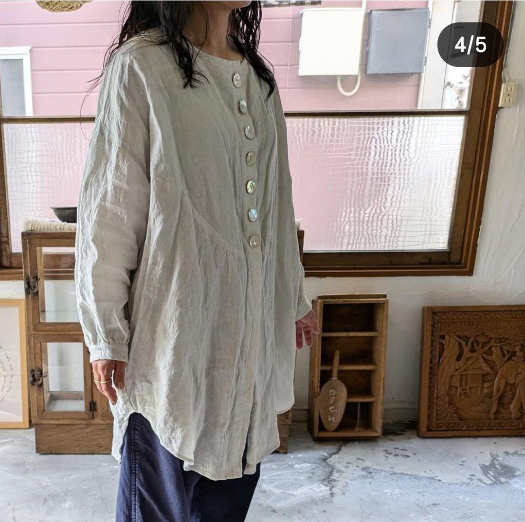 cheer札幌　チュニック　シルバーホワイト