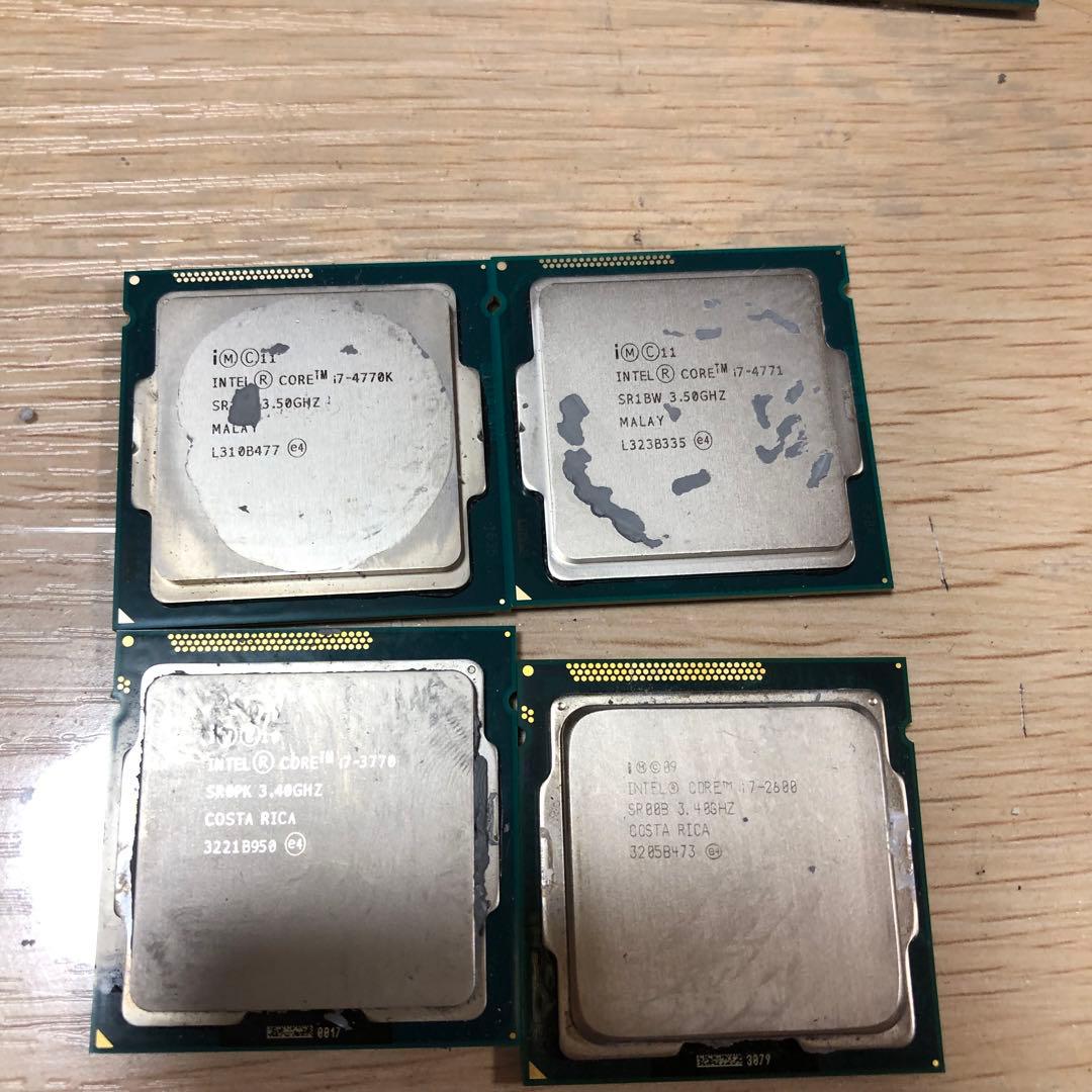 810 Intel Corei7 2世代　3世代　4世代　4個