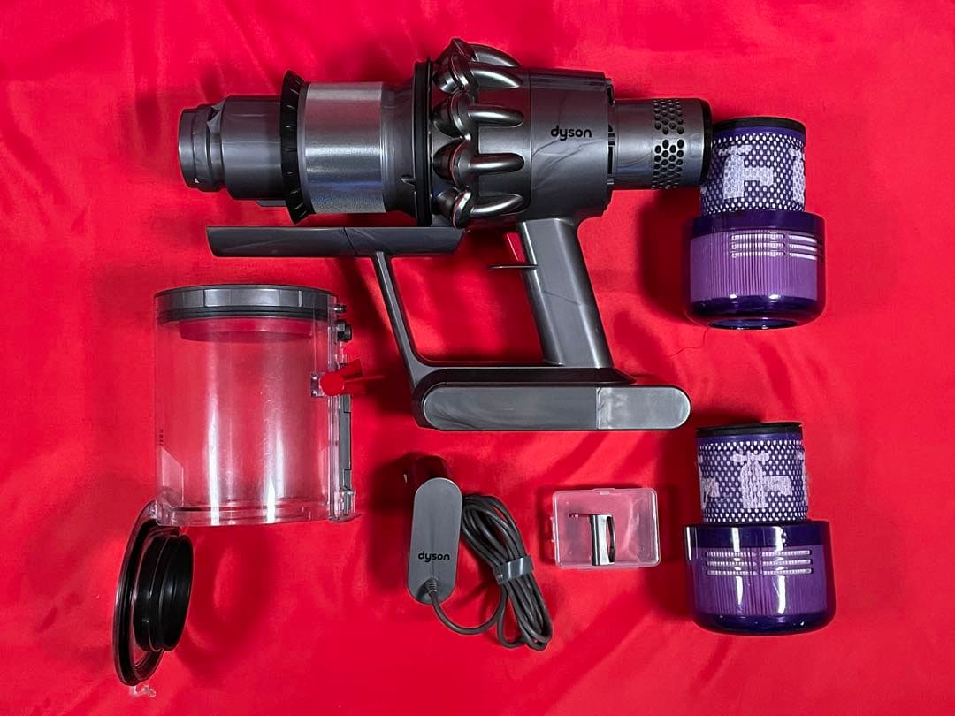 ダイソン④SV14V11 純正スタンド新品伸縮パイプ２ヘッドから選択補強トリガー