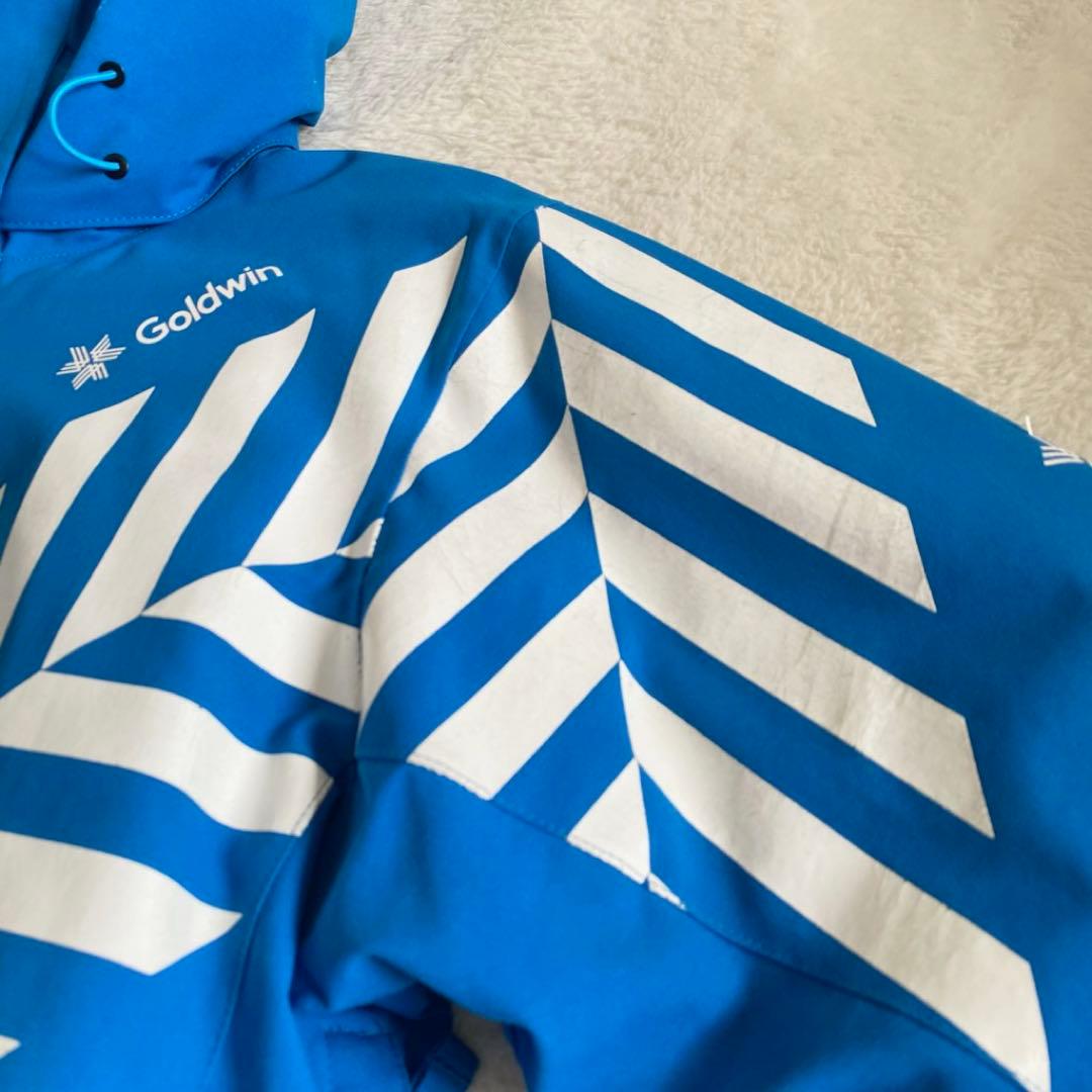 GOLDWIN BARO JACKET セットアップ　スキーウェア　青　S