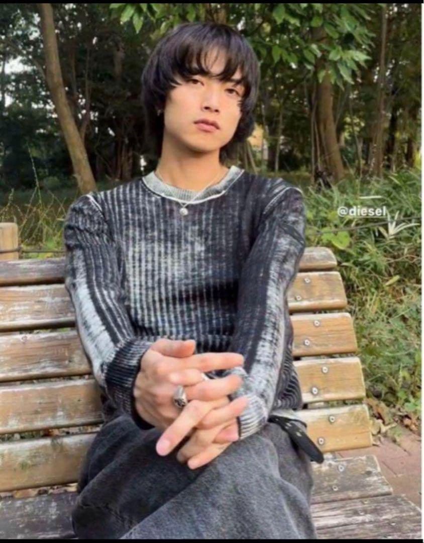 DIESEL K-ANDELERO ニット Mサイズ　深水光太さん着用