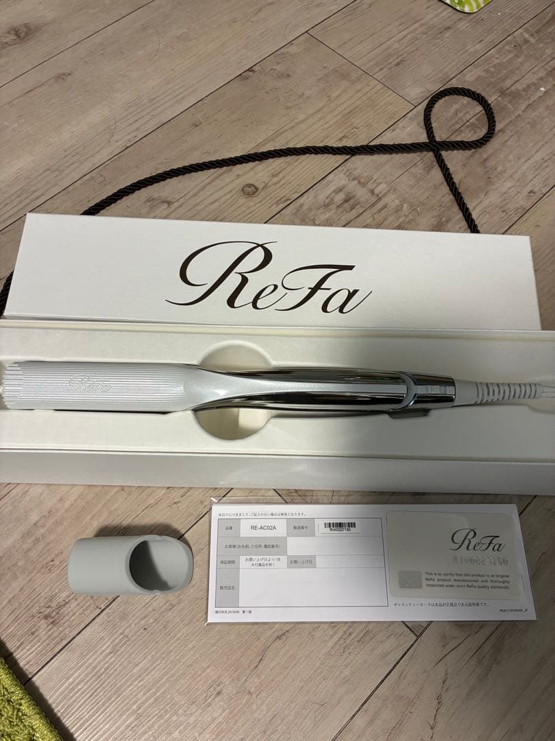 ReFa ヘアアイロン ホワイト