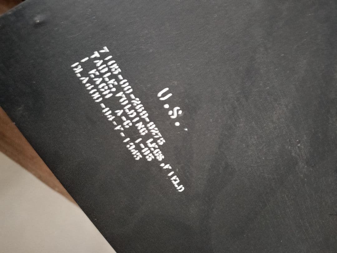 U.S. タイプ ヴィンテージ　テーブル　折畳式