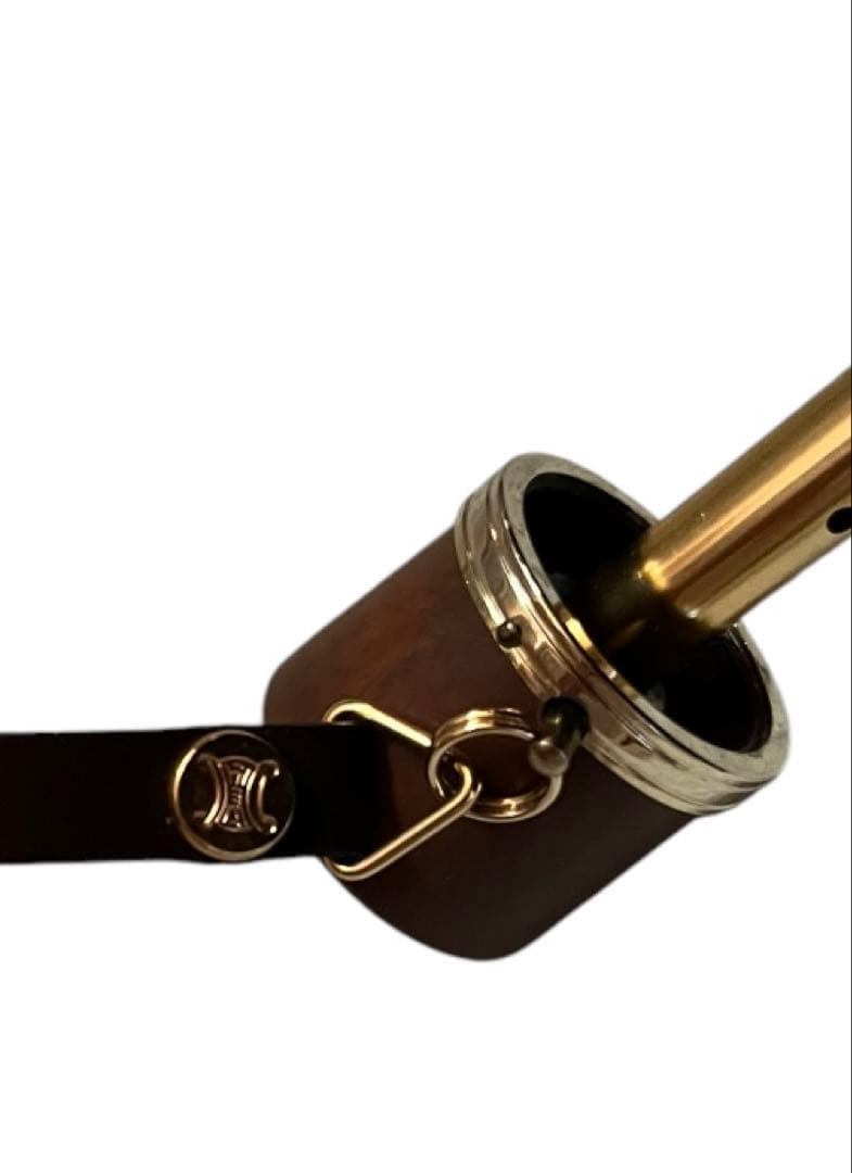 セリーヌ♢CELINE折りたたみ日傘 マカダム総柄フリル