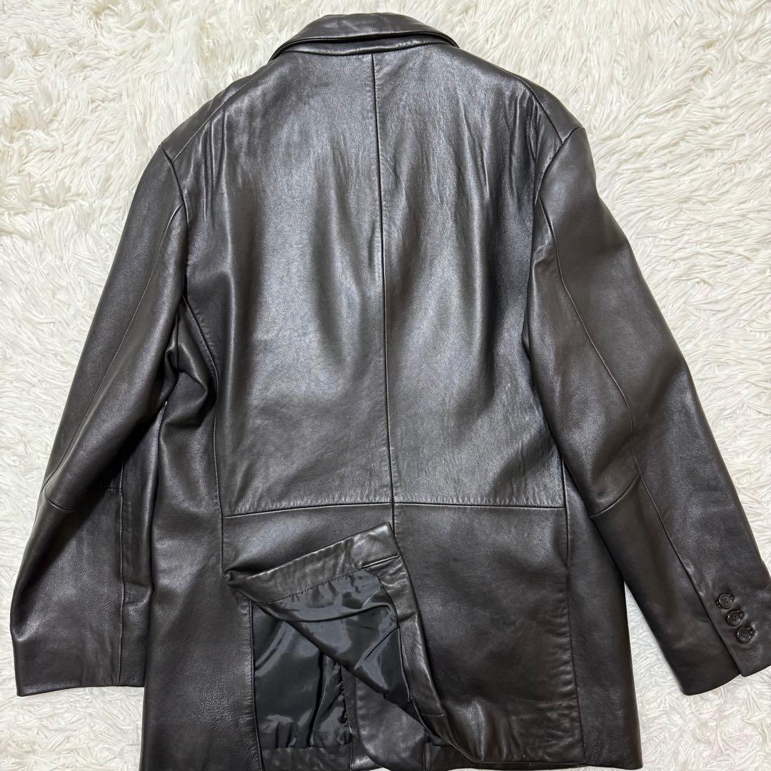 23区HOMME ラムレザー　テーラードジャケット