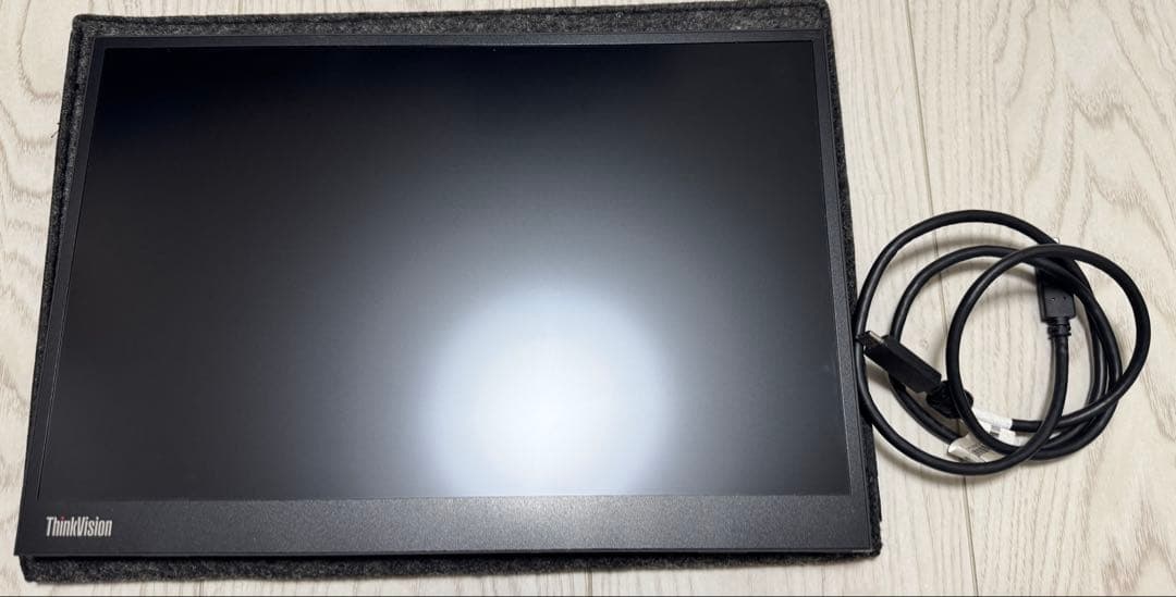 Lenovo ThinkVision M14d 保証28年５月まで