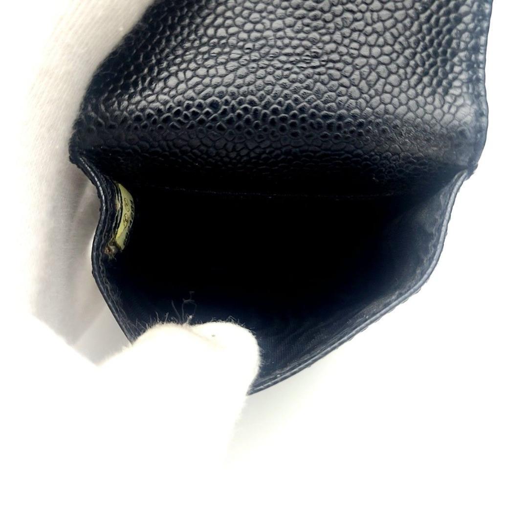 美品 シャネル キャビアスキン タバコケース　シガレット ココマーク シール