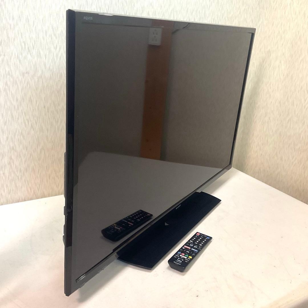 【横浜のかっちゃん様】裏録対応 美品 フルHD 40型シャープLED液晶テレビ
