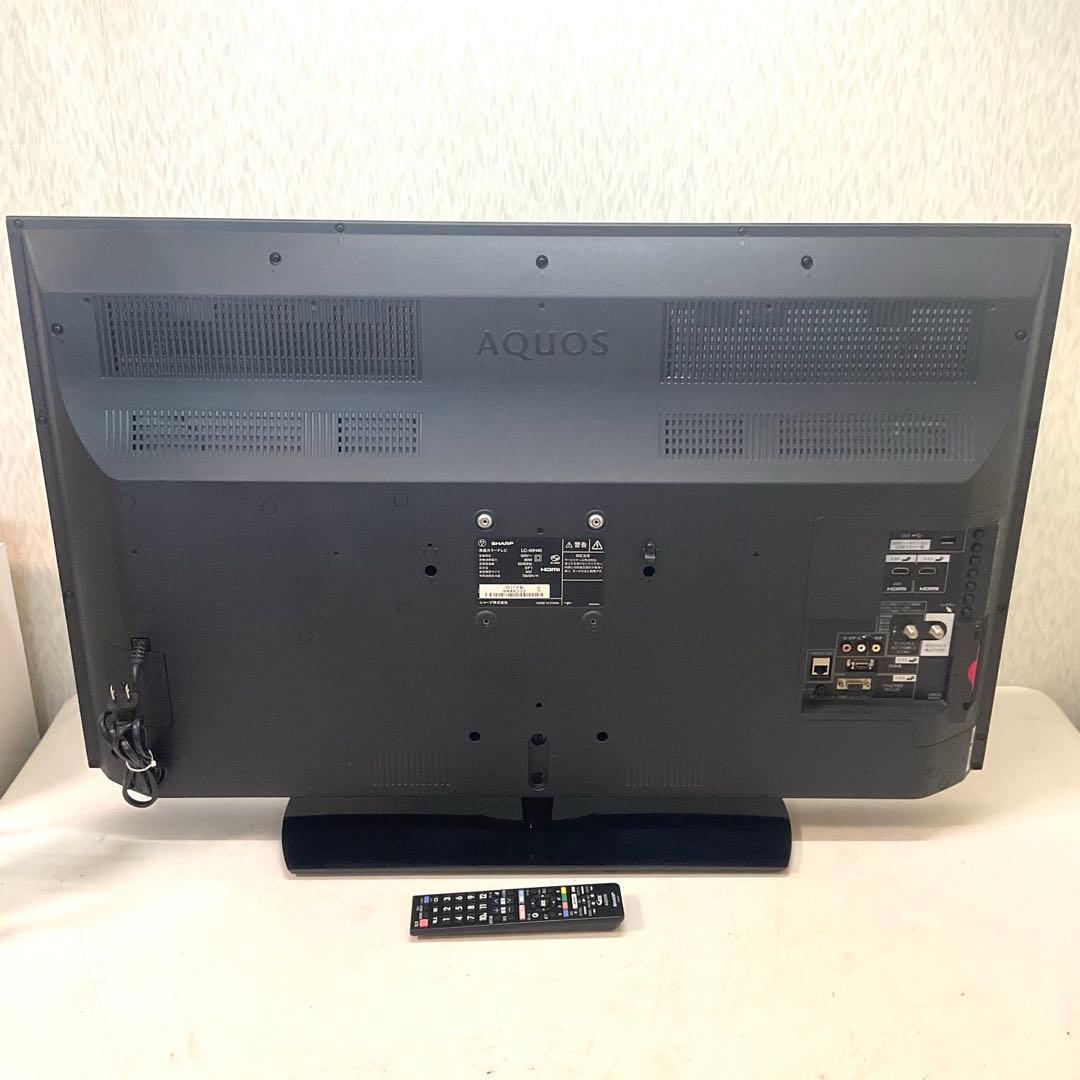 【横浜のかっちゃん様】裏録対応 美品 フルHD 40型シャープLED液晶テレビ