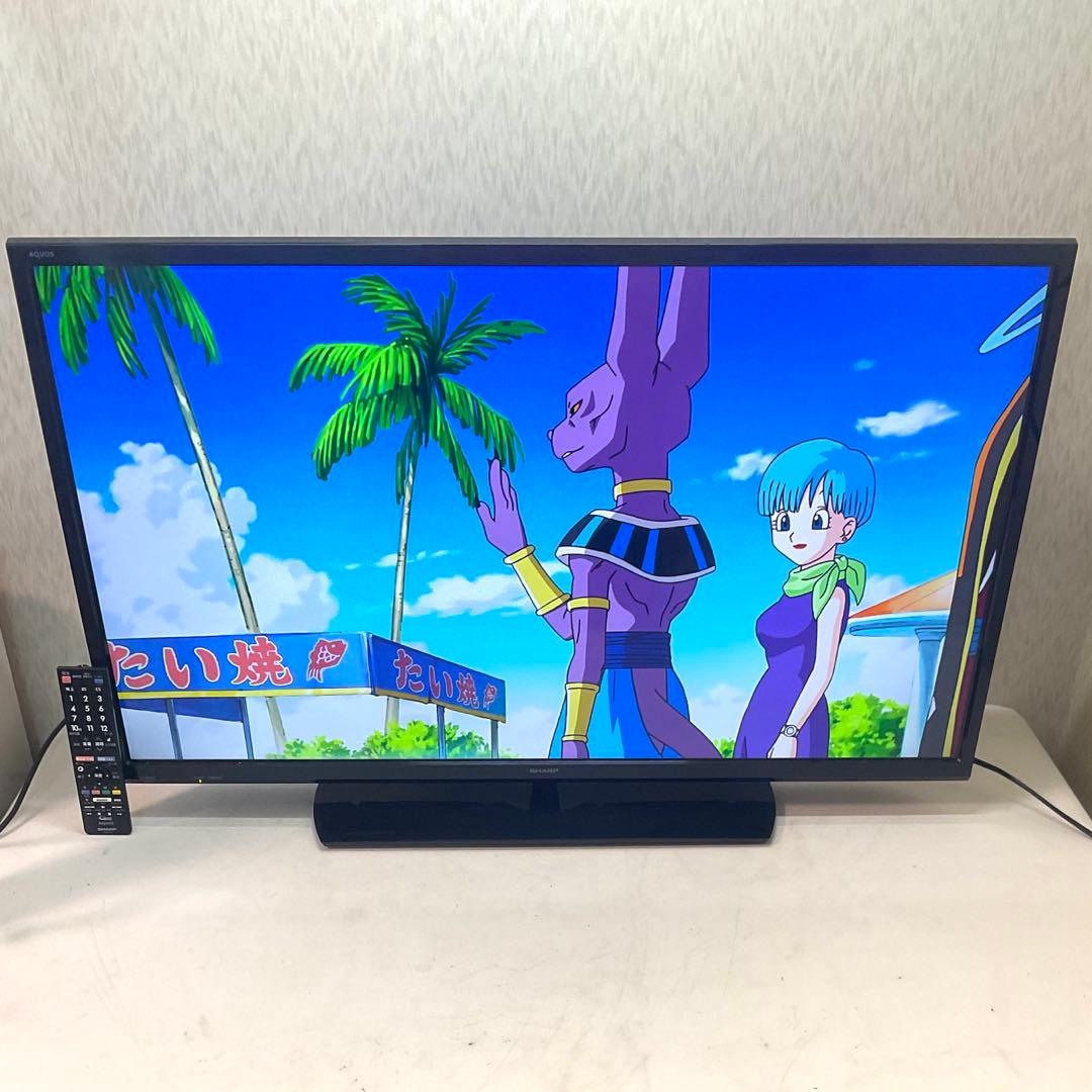 【横浜のかっちゃん様】裏録対応 美品 フルHD 40型シャープLED液晶テレビ