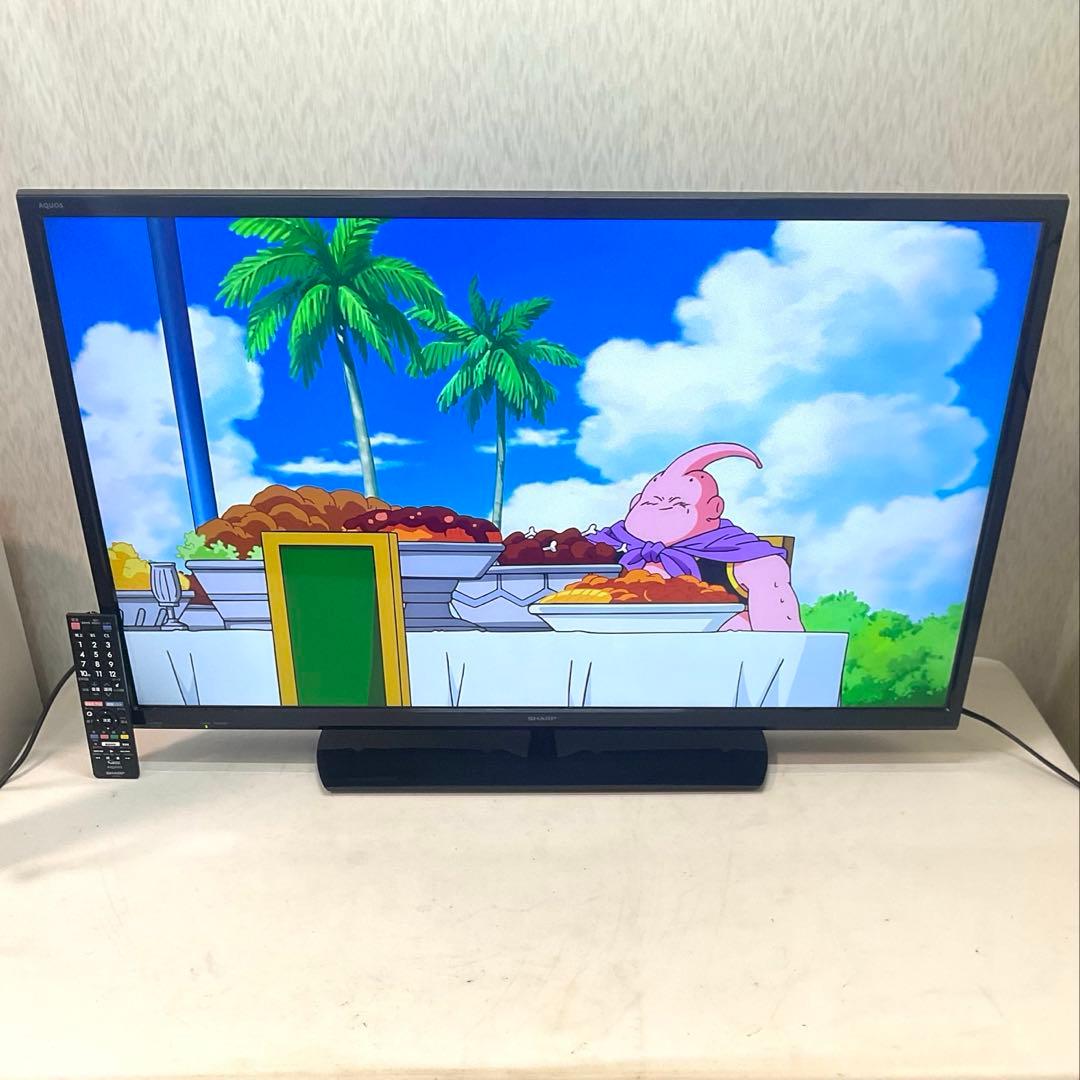 【横浜のかっちゃん様】裏録対応 美品 フルHD 40型シャープLED液晶テレビ