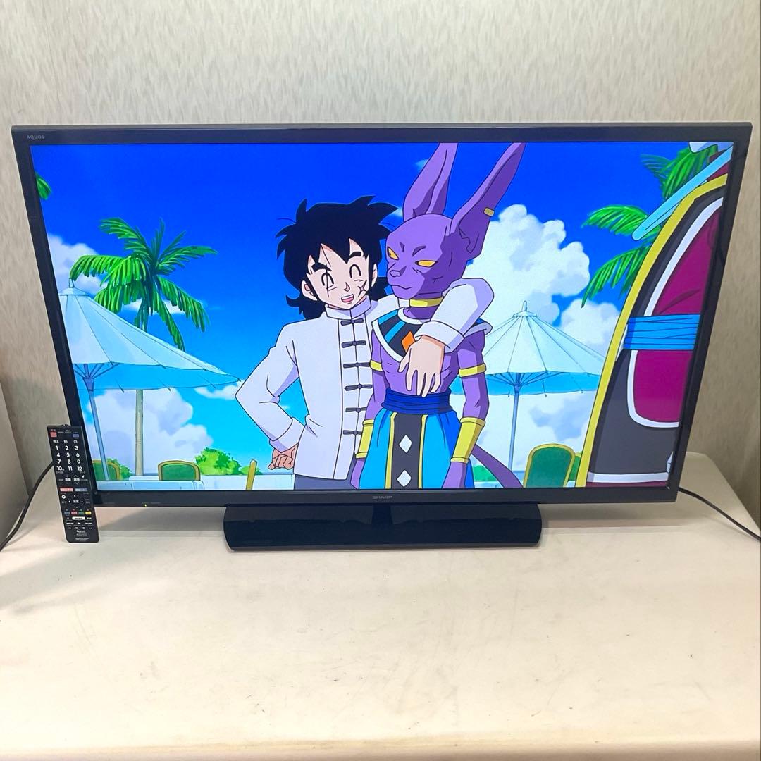 【横浜のかっちゃん様】裏録対応 美品 フルHD 40型シャープLED液晶テレビ