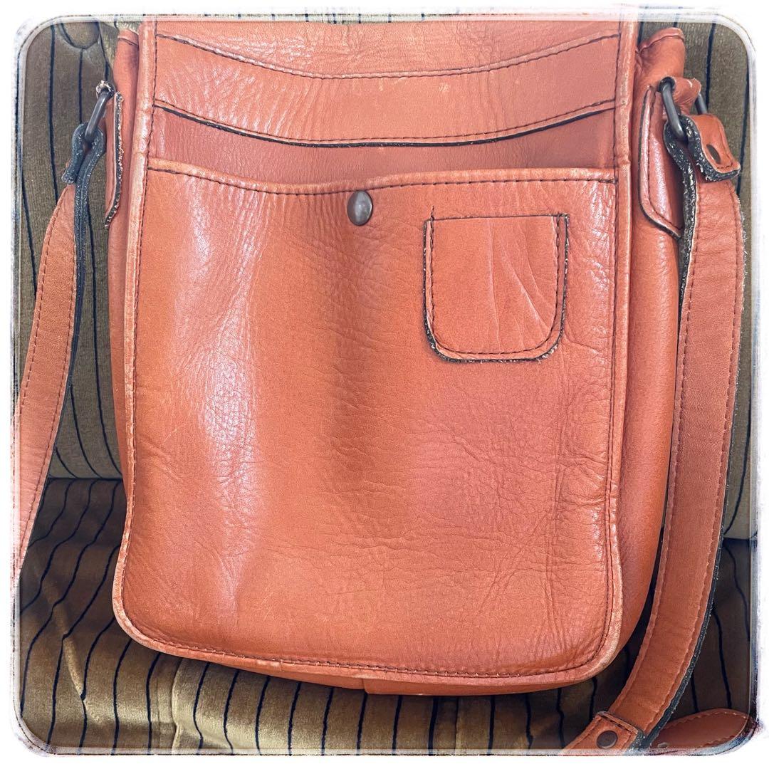 PORTER 革 レザーショルダーバッグ