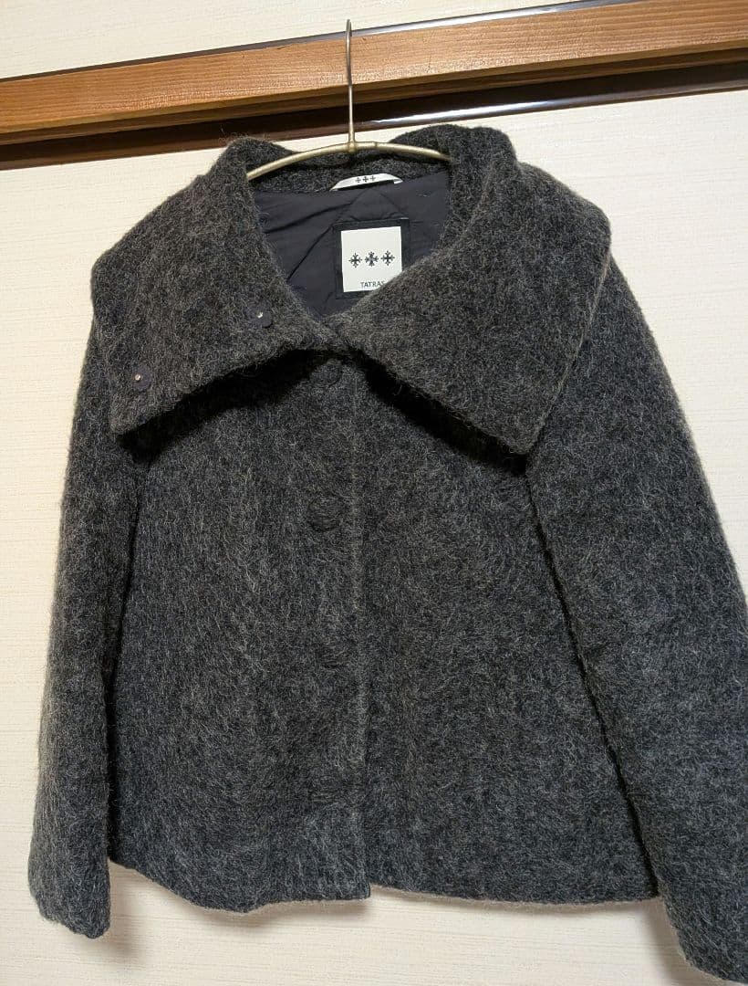 TATRAS タトラス 　GROLA 2way モヘア ショートコート