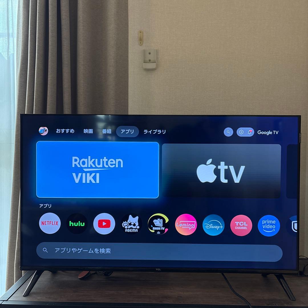 【新品】2025年製TCL40型スマート液晶テレビ
