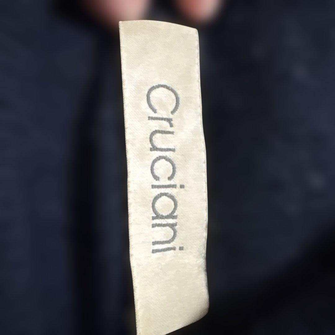 Cruciani カシミヤ タートルネックセーター ネイビー 48 クルチアーニ