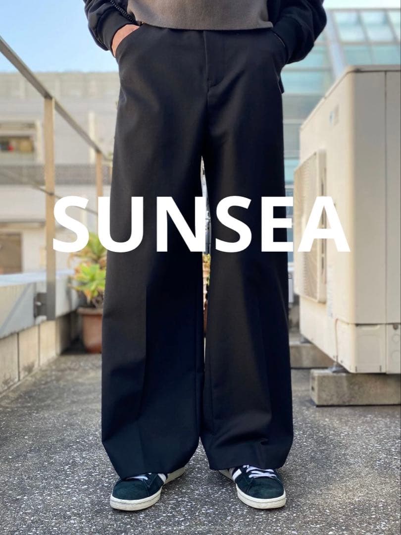 サンシー N.M THICKENED w/耳STRAIGHT PANTS