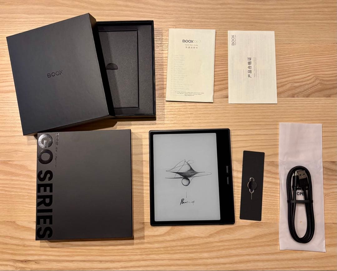 BOOX Go 7 （モノクロ） ブラック