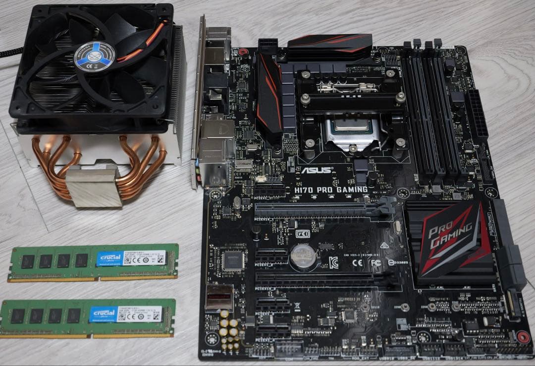 Intel Core i7-6700 ASUSマザボ メモリ 虎徹CPUファン