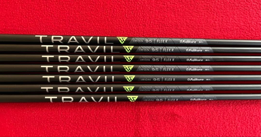 美品‼️フジクラトラビルアイアン95R（５番〜ウェッヂの７本）