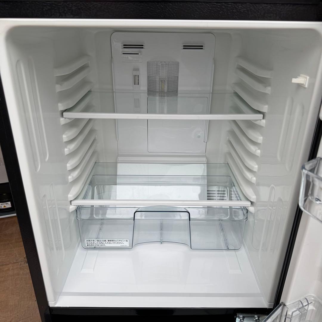 C7437★2020年製美品★ツインバード　冷蔵庫　ミラーブラック　鏡