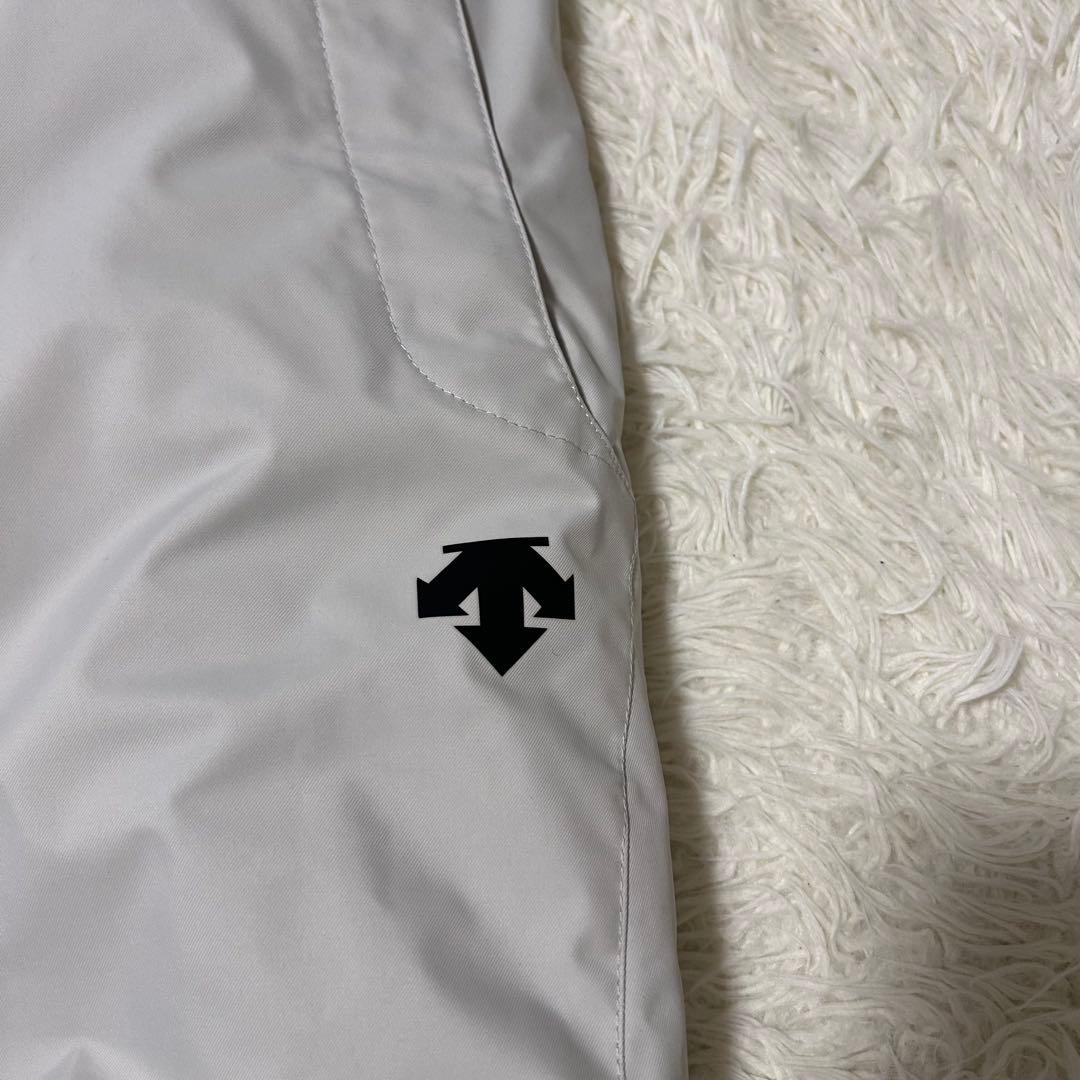【美品】DESCENTE デサント スキーウェア 上下 シンプル イエロー Ｌ