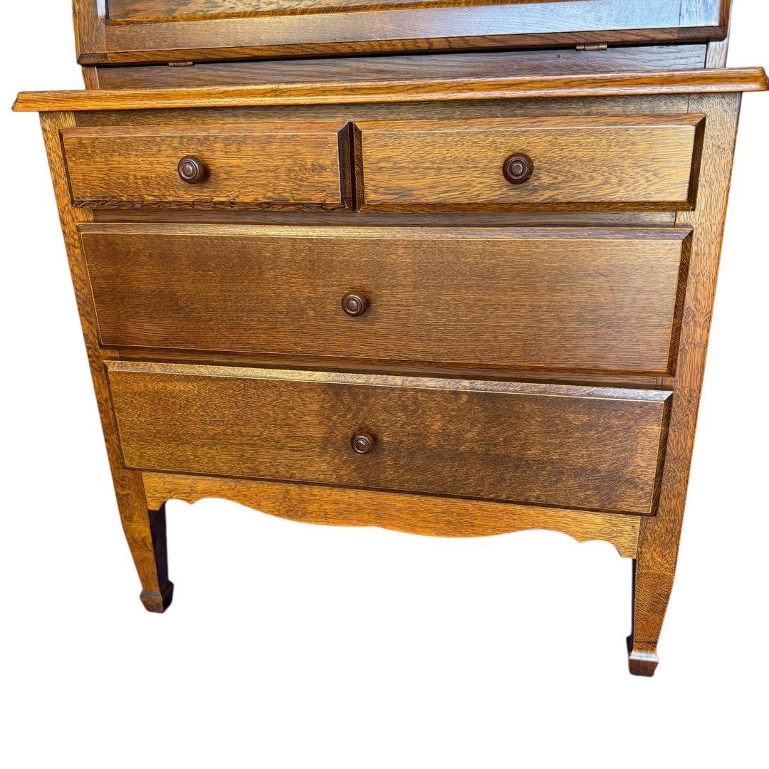 HR757 【象嵌】三越家具Brugge クラシカル　ライティングビューロー