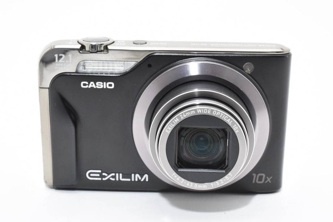 美品 カシオ　CASIO EXILIM EX-H10 ブラック ＃A338