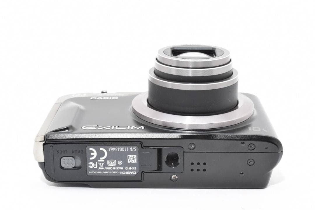 美品 カシオ　CASIO EXILIM EX-H10 ブラック ＃A338