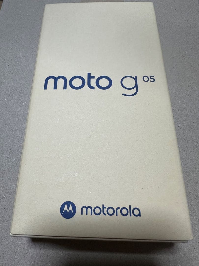 motorola moto g 05 本体