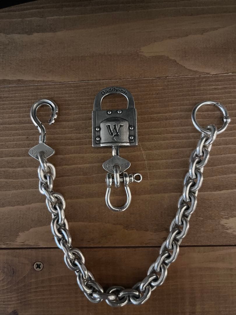 WEIRDO ウィアード パドロック 南京錠 ウォレットチェーン キーチェーン