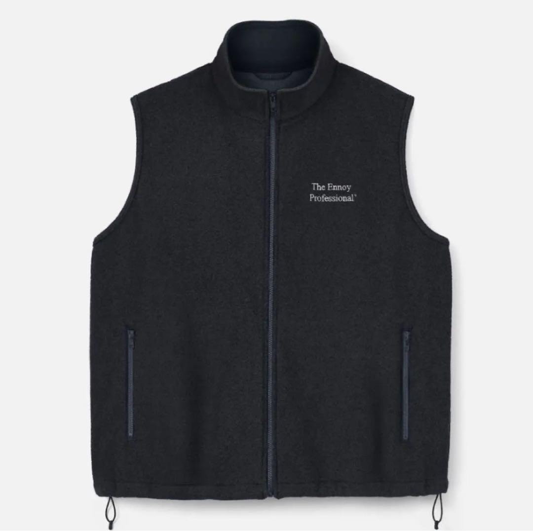 トップス ENNOY PROFESSIONAL FLEECE VEST S