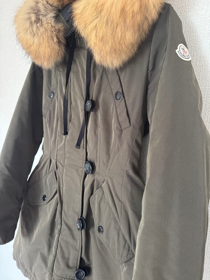 MONCLER モンクレール ファー付きダウンコートARRIOUS モッズコート