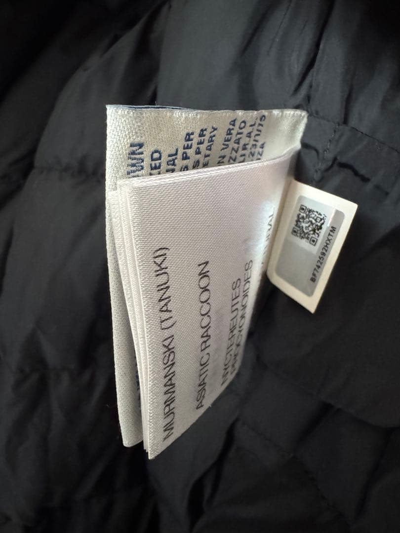 MONCLER モンクレール ファー付きダウンコートARRIOUS モッズコート