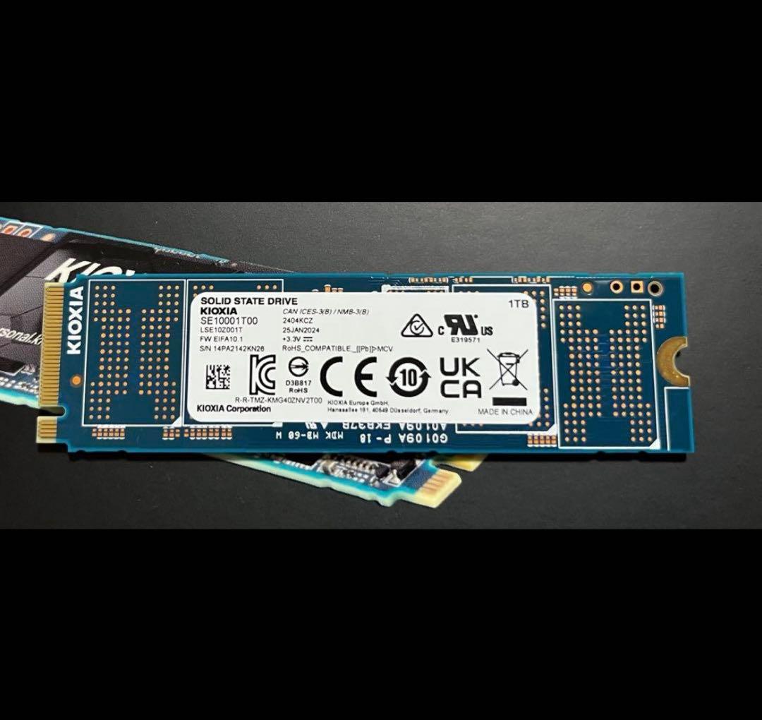 中古SSD KIOXIA EXCERIA PRO 1TB M.2 NVME